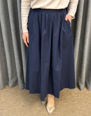 lacivert sz 5479 sentez ely lastikli etek