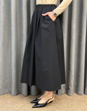 siyah sz 5479 sentez ely lastikli etek 2