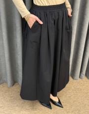 siyah sz 5479 sentez ely lastikli etek 4
