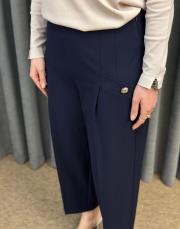 lacivert sz 5641 sentez rosa pantolon 3