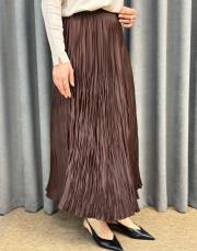 kahve sz 5443 sentez saten etek 2