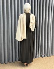 kahve 6365 qashe paris elbise 6