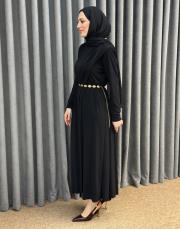 siyah 6365 qashe paris elbise 2