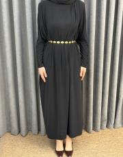 siyah 6365 qashe paris elbise 3