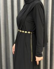 siyah 6365 qashe paris elbise 6