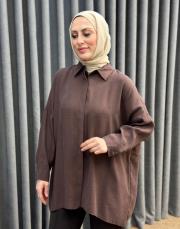 kahve 26y 3001 nuss tunik