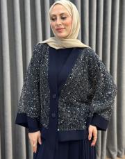 lacivert 6580 qashe üçlü etekli takım 2