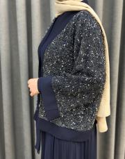 lacivert 6580 qashe üçlü etekli takım 7