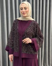 mürdüm 6580 qashe üçlü etekli takım 2