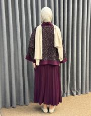 mürdüm 6580 qashe üçlü etekli takım 4