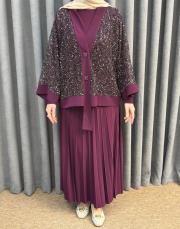 mürdüm 6580 qashe üçlü etekli takım 5