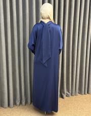 lacivert 5191 missemramiss midnight silk elbise 6