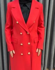 kırmızı 5347 missemramiss blazer trençkot 5