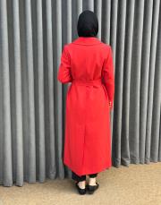 kırmızı 5347 missemramiss blazer trençkot 7