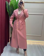 pembe 5347 missemramiss blazer trençkot