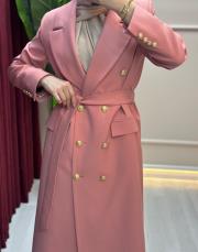 pembe 5347 missemramiss blazer trençkot 5