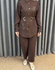 kahve 5125 missemramiss flower touch takım 5