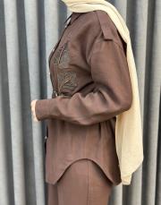 kahve 5125 missemramiss flower touch takım 6