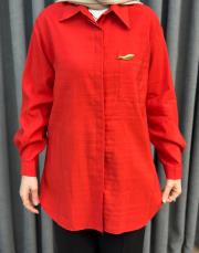 kırmızı 5292 missemramiss sunshine gömlek 5