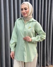 mint 5292 missemramiss sunshine gömlek