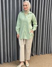 mint 5292 missemramiss sunshine gömlek 2