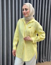 sarı 5292 missemramiss sunshine gömlek