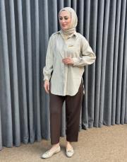 bej 5292 missemramiss sunshine gömlek 3