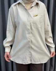 bej 5292 missemramiss sunshine gömlek 5