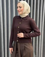 kahve 5307 misssemramiss belli noir hırka