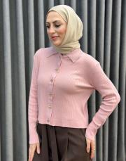 pembe 5307 misssemramiss belli noir hırka