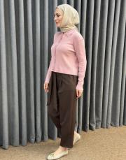 pembe 5307 misssemramiss belli noir hırka 2