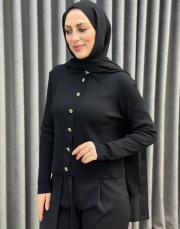 siyah 5307 misssemramiss belli noir hırka