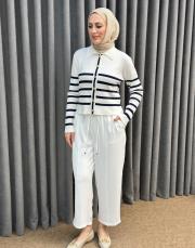 siyah beyaz 5307 misssemramiss belli noir hırka 2