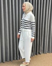 siyah beyaz 5307 misssemramiss belli noir hırka 3