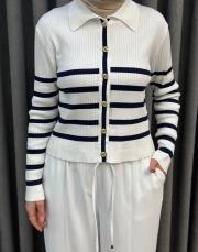 siyah beyaz 5307 misssemramiss belli noir hırka 4