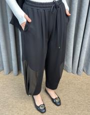 siyah sz 5647 sentez pantolon 2