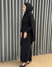 siyah 6539 qashe elbise 2