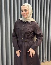 kahve 5280 missemramiss elbise 2