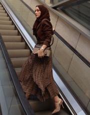 kahve desen 5152 missemramiss zingara etek 3