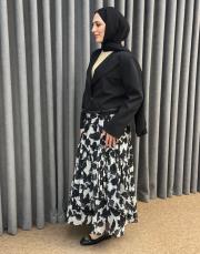 siyah beyaz 5152 missemramiss zingara etek 3