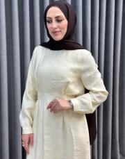 ekru 26y 2049 nuss elbise 2