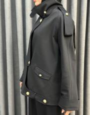 siyah 5349 missemramiss vetra trençkot 5