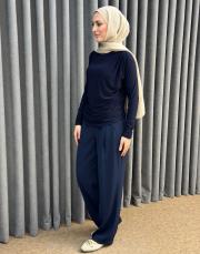 lacivert 1063 asil sandy bluz 4
