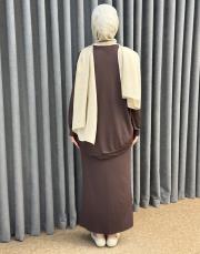 kahve 26y 902013 nuss kalem etekli takım 4