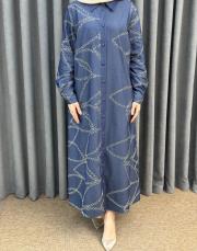 denim 26y 2044 nuss elbise 4