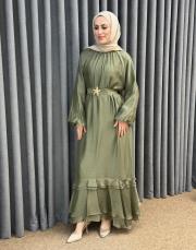 haki 5206 missemramiss verdea elbise