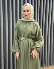 haki 5206 missemramiss verdea elbise 2