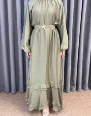 haki 5206 missemramiss verdea elbise 5