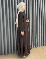 kahve 5206 missemramiss verdea elbise 4