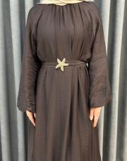 kahve 5206 missemramiss verdea elbise 5